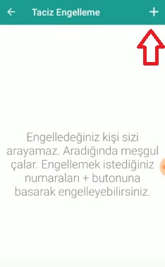 Engellenen numaradan gelen mesajları görme General Mobile