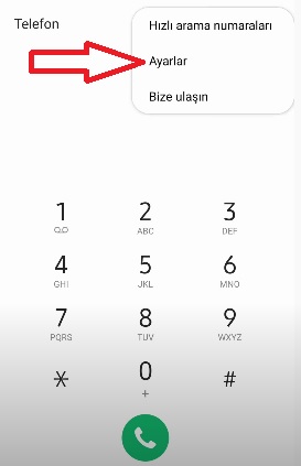 Samsung j7 arama engelleme kaldırma