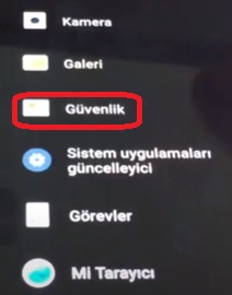 Xiaomi numara engelleme