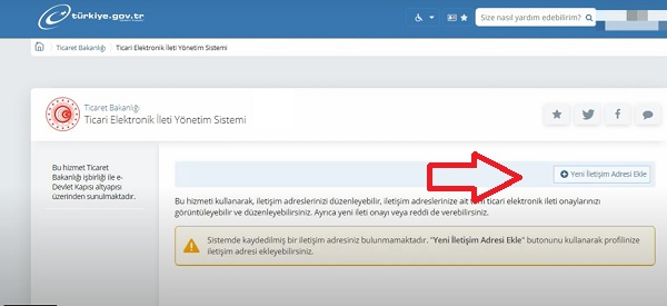 Reklam mesajlarını engelleme e-devlet