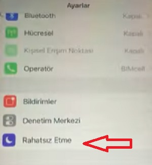 iPhone kayıtlı olmayan numaraları engelleme