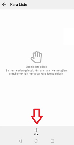 Huawei kara listeye nasıl girilir