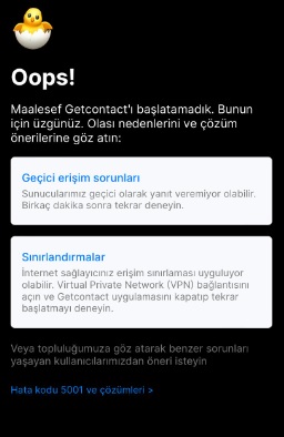 oops getcontact